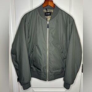 Buck Mason Storm Stopper Bomber Jacket - Flight Green - Medium